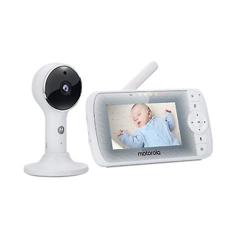 Motorola VM64 Full HD 1080p Wi-Fi Video Baby Monitor w/ 4.3 Color Screen &  Zoom Camera