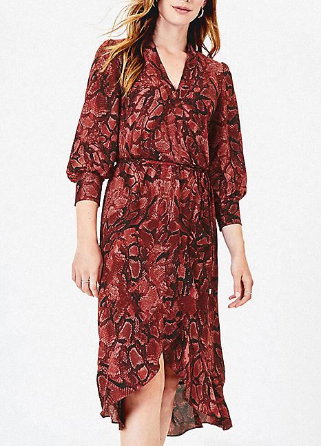 oasis wrap dress
