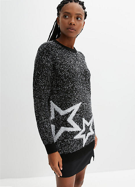 bonprix Sparkly Knit Jumper