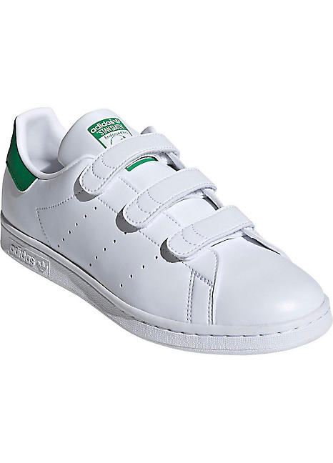 adidas silver stan smith trainers