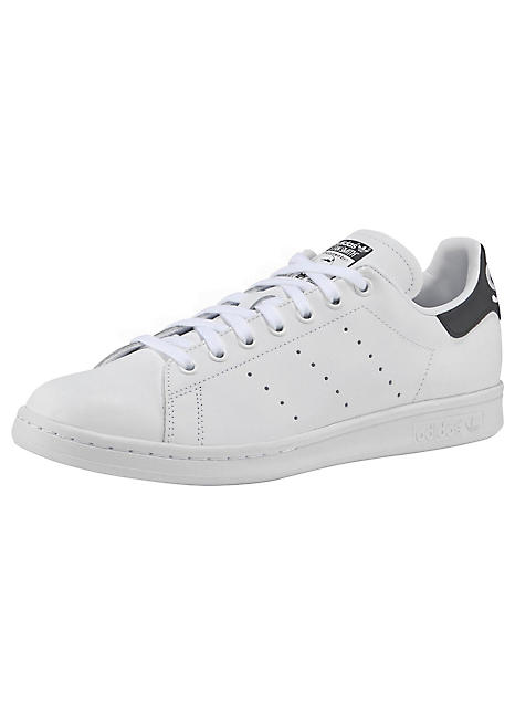 adidas originals stan smith trainers in white and buff