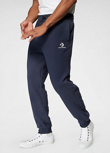 converse navy joggers