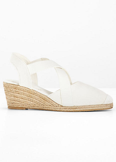 Strappy Espadrille Wedges by bpc 