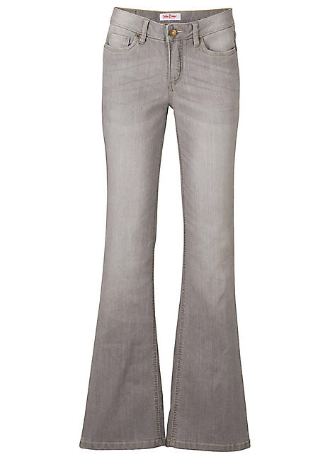 stretchy bootcut jeans