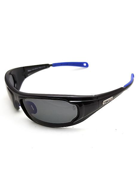 Tech 'Scorpius' Mens Sports Wrap Sunglasses by Storm London Look