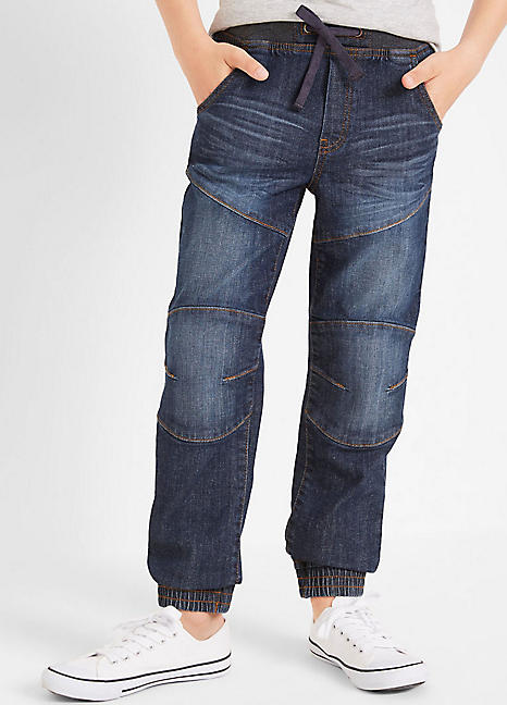 Tough Pull-On Jeans by John Baner 