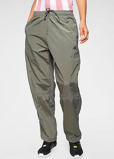 adidas shiny track pants