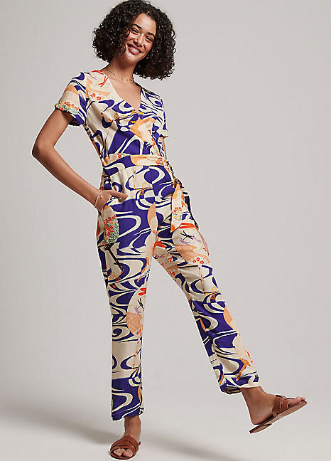 Vintage Woven Jumpsuit by Superdry