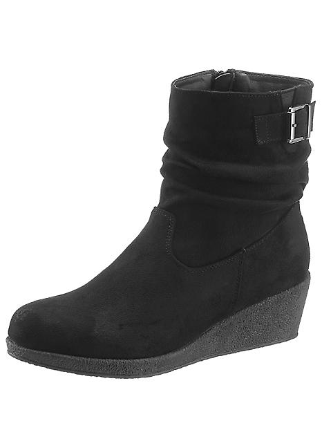 next wedge ankle boots