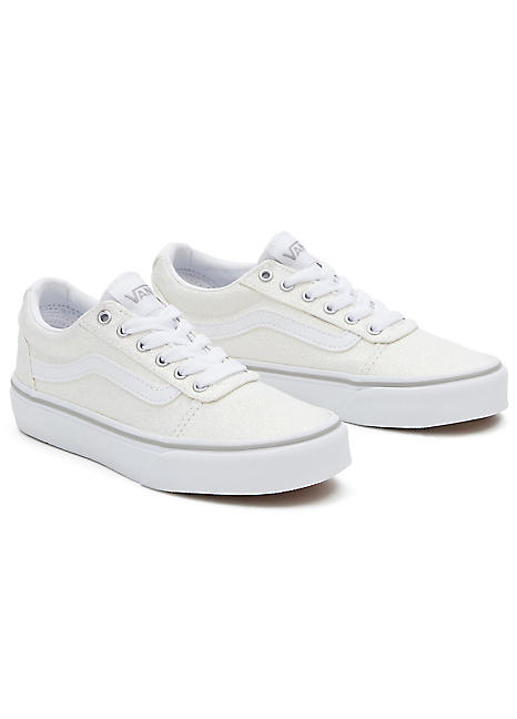 White vans girls discount