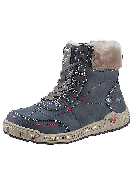 Waterproof Boots Mustang Snow Boots Wide Fit Winter Boots By