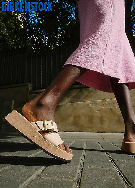 Women's Nude Almina Sandals Narrow Fit Papillo Sandals by