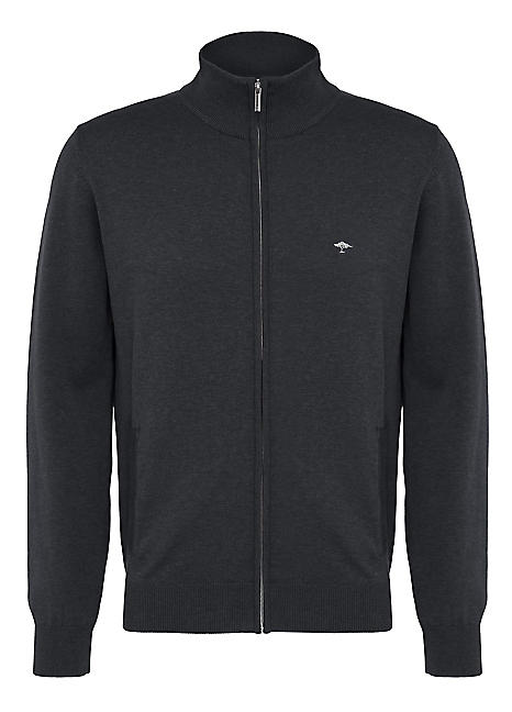 fynch hatton zip cardigan