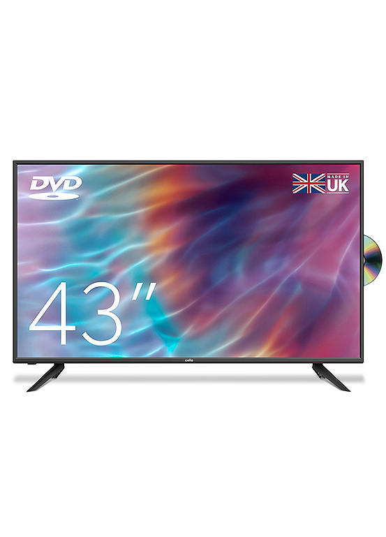 43 in Full HD LED TV with DVD Player and Freeview T2 HD by Cello | Look ...