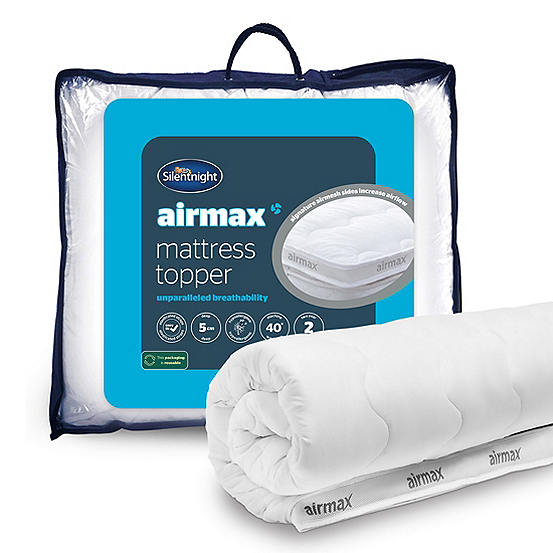 Airmax 5cm Breathable Mattress Topper by Silentnight