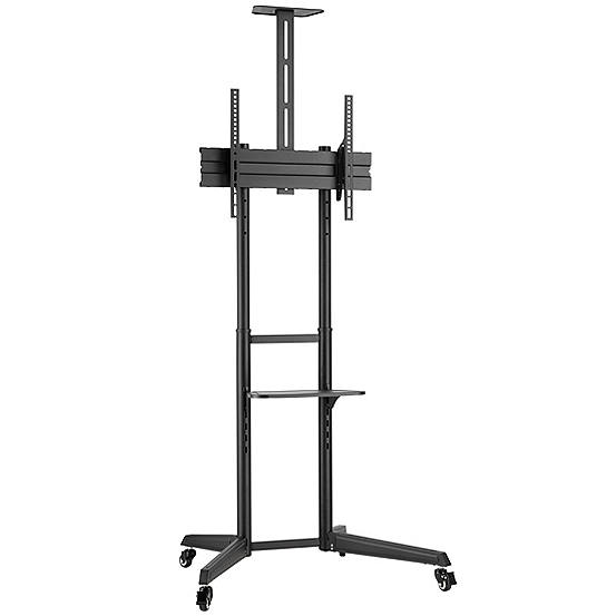 AV Portable TV Trolley Stand for 37 - 70in Screens - Black by Proper