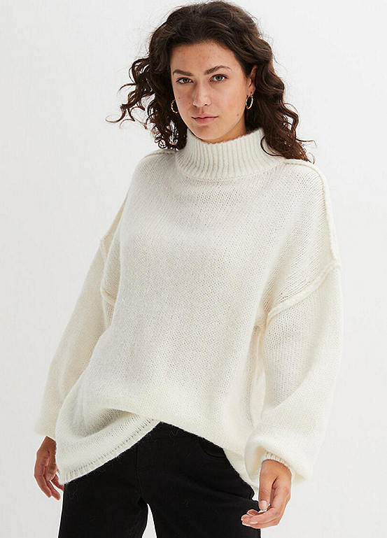 Baggy Turtleneck Jumper by bonprix | Look Again