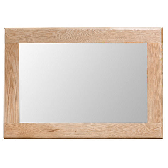 Bakken Oak Wall Mirror Look Again, Oak Framed Mirror Uk
