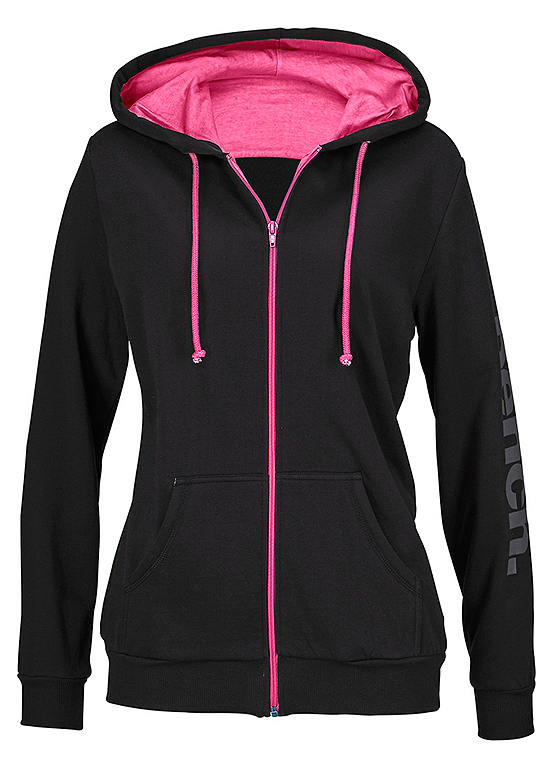 Bench. Loungewear Hooded Sweat Jacket by Bench Loungewear | Look Again