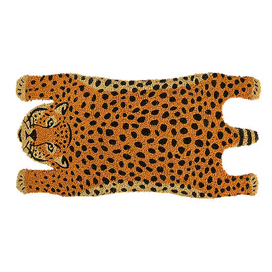 Cheetah Doormat by Fallen Fruits Look Again