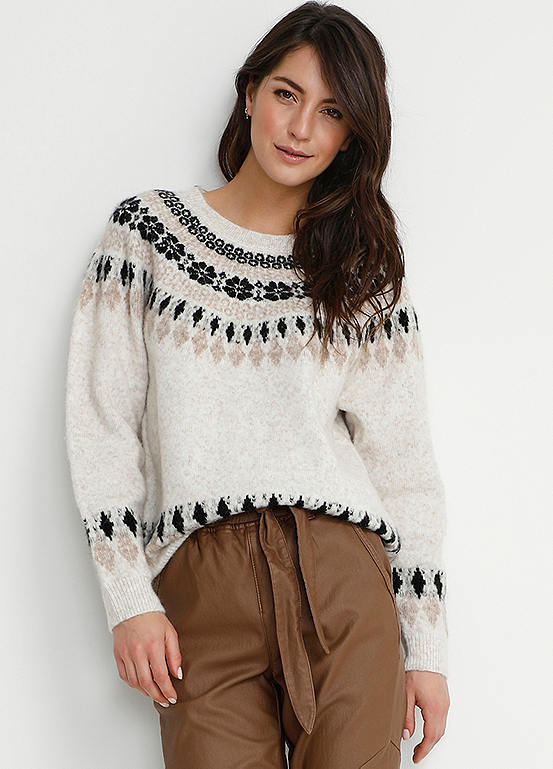 Cherry Knit Pullover by Cream | Look Again