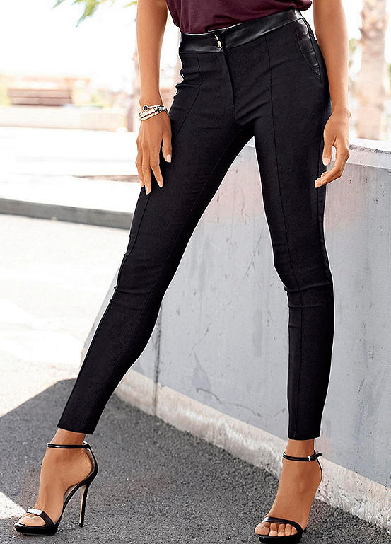 Cropped Stretch Trousers by LASCANA | Look Again