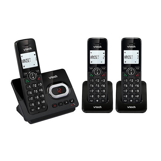 CS2052 Cordless Phone Triple Handsets by Vtech Look Again