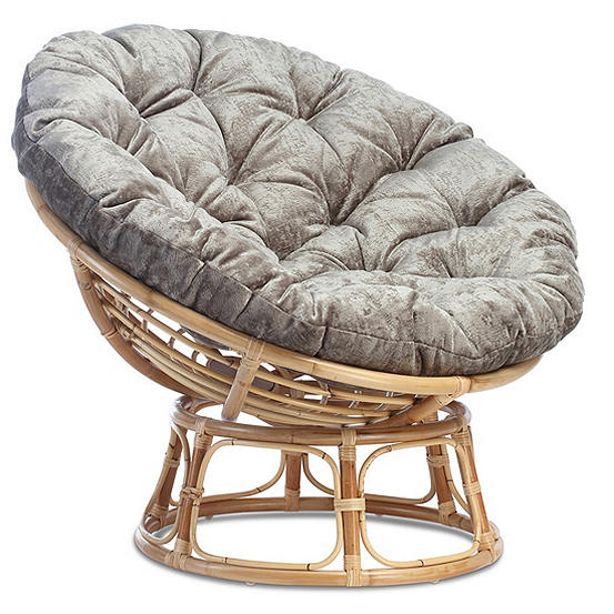 Desser Papasan Natural Rattan Chair, Papasan Outdoor Furniture