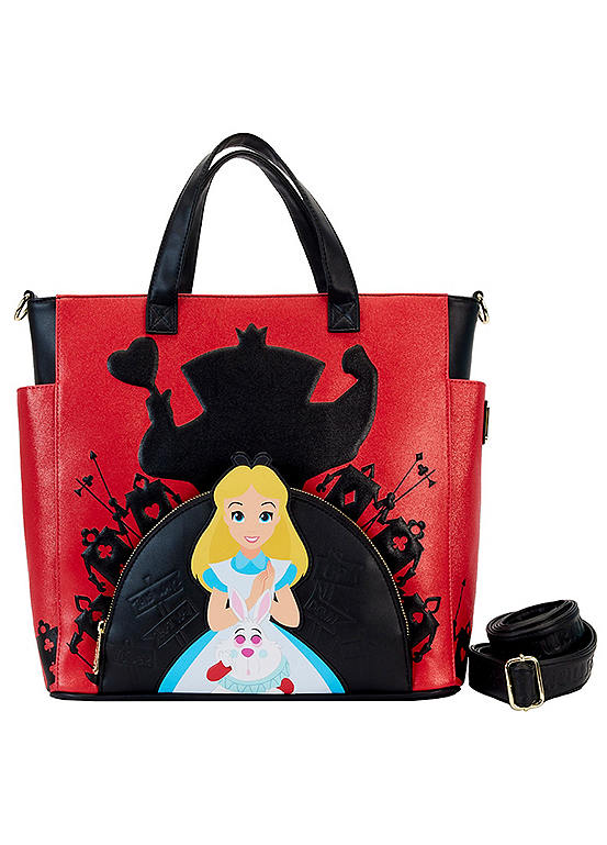 Disney Alice In Wonderland Villains Convertible Crossbody By Loungefly 