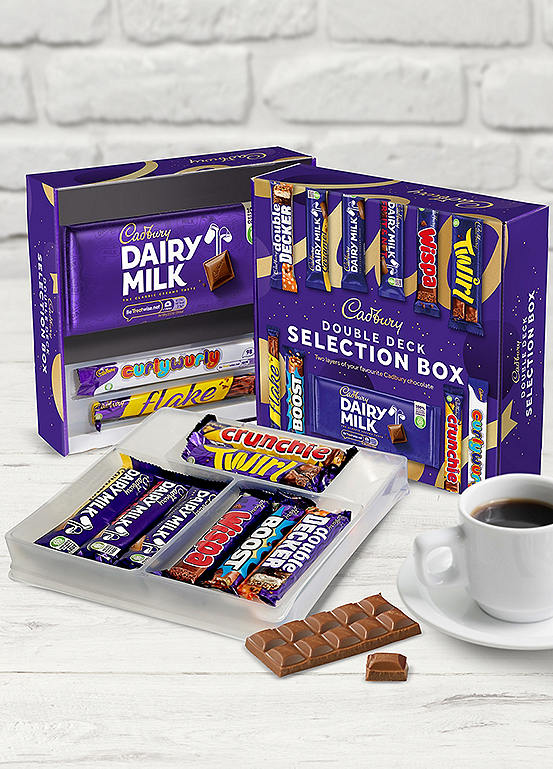 Double Deck Selection Box by Cadbury Look Again