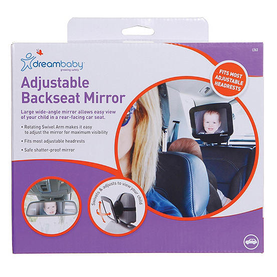 Dreambaby® Large Adjustable Backseat Mirror