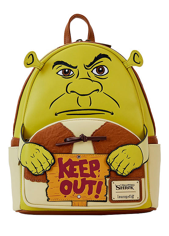 Dreamworks Shrek Keep Out Cosplay Mini Backpack by Loungefly | Look Again