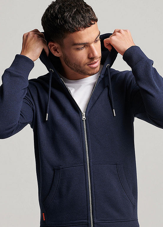 Essential Logo Zip Hoodie by Superdry | Look Again