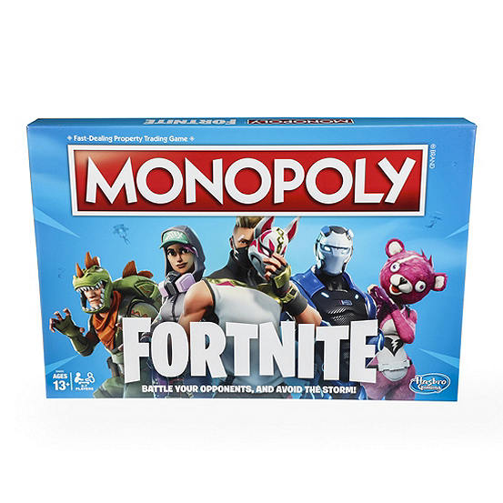 Fortnite Monopoly Board Game By Hasbro Look Again