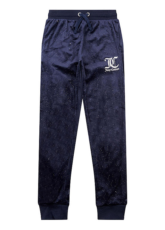 Glitter Velour Joggers by Juicy Couture Look Again