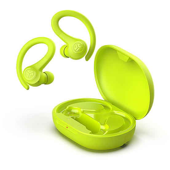 Go Air Sport True Wireless Headphones - Neon Yellow by JLab