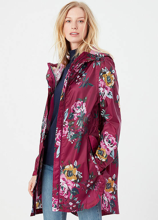 golightly printed waterproof packable jacket