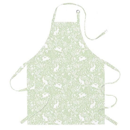 Green Forest Life PVC Apron by William Morris