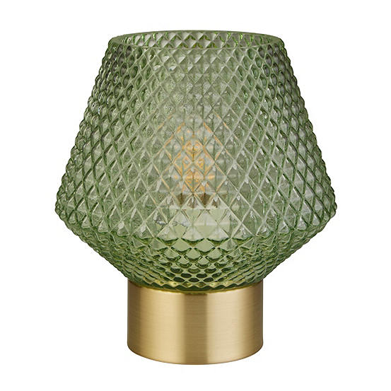 Green Glass Table Lamp Look Again, Pale Green Glass Table Lamp