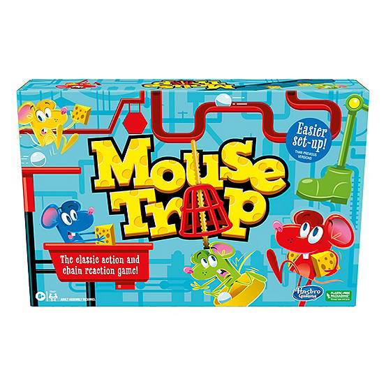 Hasbro Classic Mouse Trap Family Game Look Again