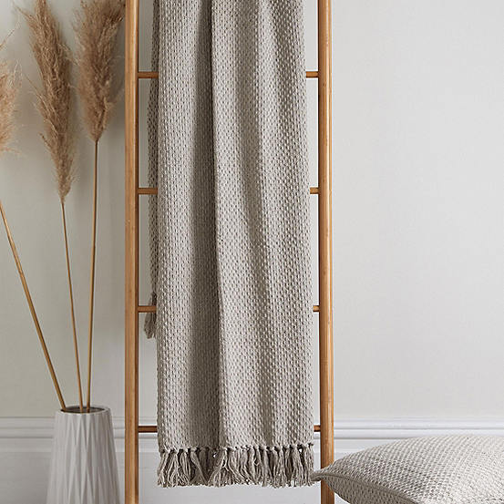 Hayden 100% Recycled Cotton Throw by Drift Home