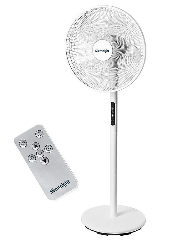 Home Electrics Airmax 1800 Stand Fan with LED Display by Silentnight