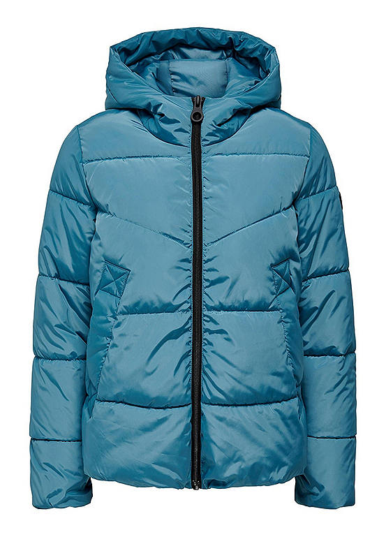 Hooded Quilted Jacket by Only Look Again