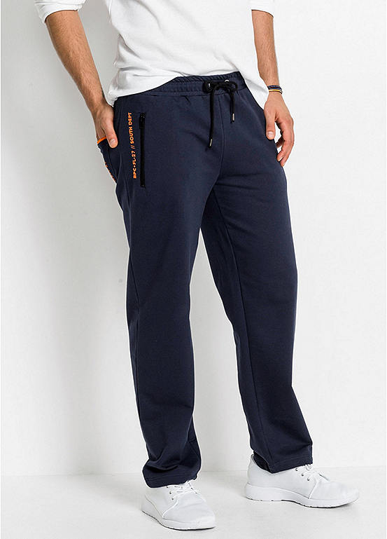 Jersey Tracksuit Bottoms by bonprix Look Again