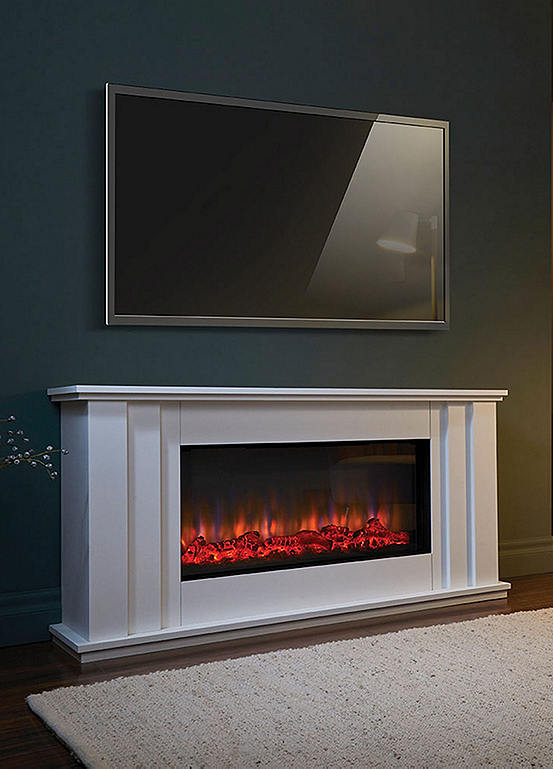 Kesgrave Electric Fireplace Suite by Suncrest | Look Again