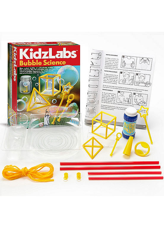 4M KidzLabs Bubble Science DIY Experiment Kit