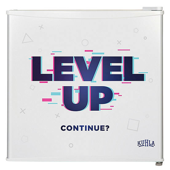Kuhla 43L Level Up Mini Fridge KTTF4GB1028 White Look Again