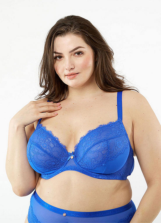 Anita Women's Bobette 5291 Padded Underwire Bra - Floral Lace Design, Size 42F