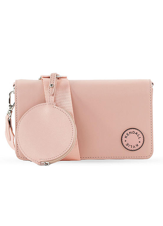 Light Pink ’Webbed’ Crossbody Bag by Kendall & Kylie