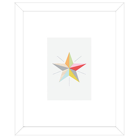 Little Design Haus Star Small Framed Wall Art Look Again - Small Framed Wall Pictures